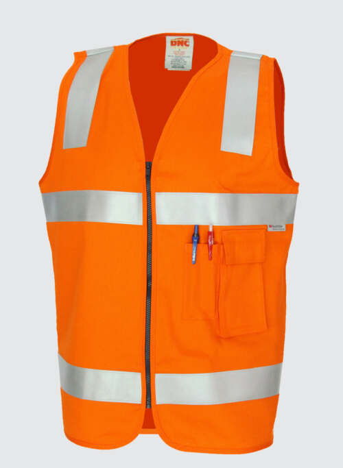 3410 Patron Saint Flame Retardant Safety Vest with 3M F/R Tape