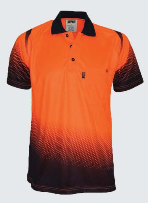 3568 Ocean HiVis Sublimated Polo