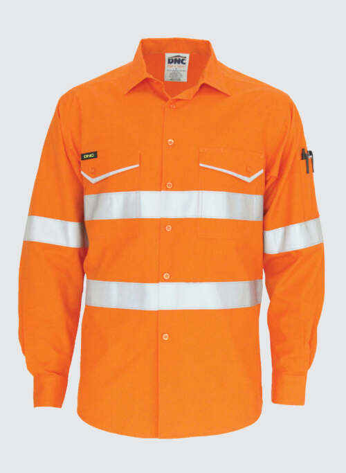 3590 RipStop Cotton Cool Shirt with CSR Reflective Tape, L/S