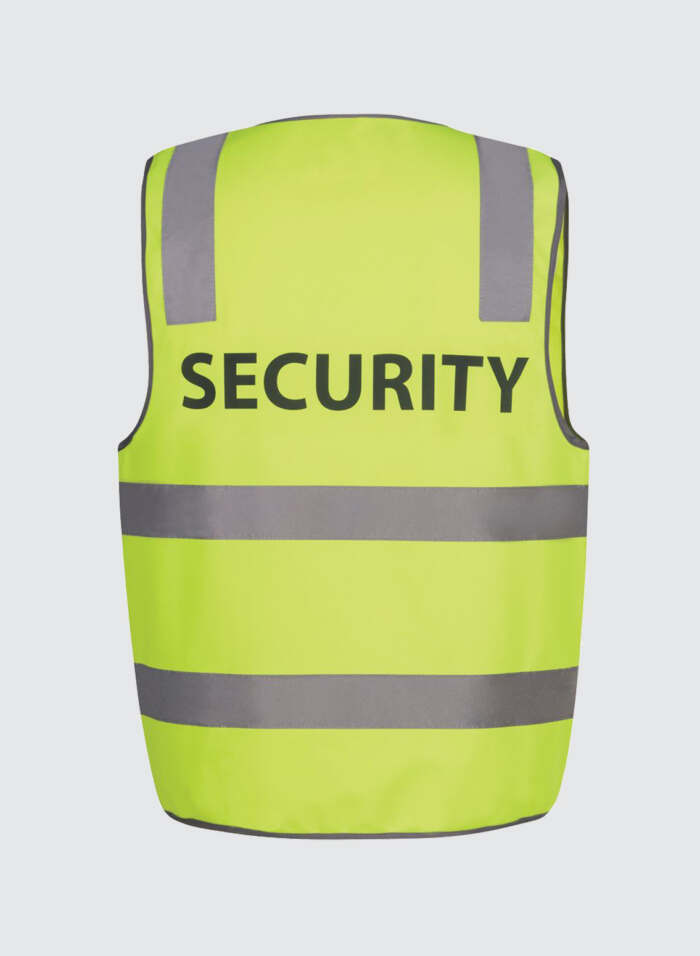 6DNS Hi Vis D+N Safety Vest Security/Staff/Visitor