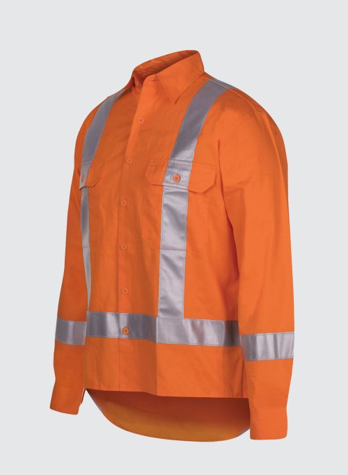 6DTLS Hi Vis (D+N) L/S 150G TTMC-W Tape Shirt