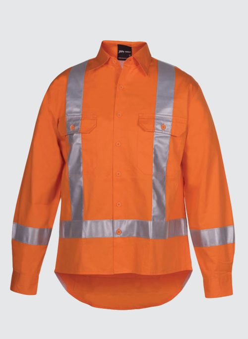 6DTLS Hi Vis (D+N) L/S 150G TTMC-W Tape Shirt