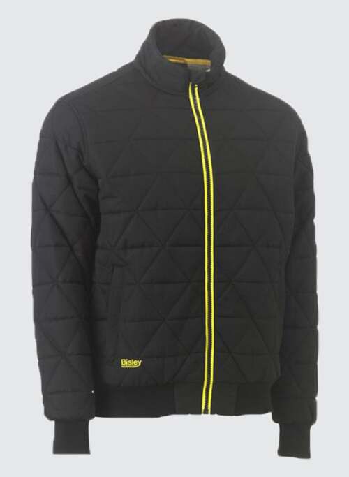 BJ6976 QUILTED BOMBER JACKET