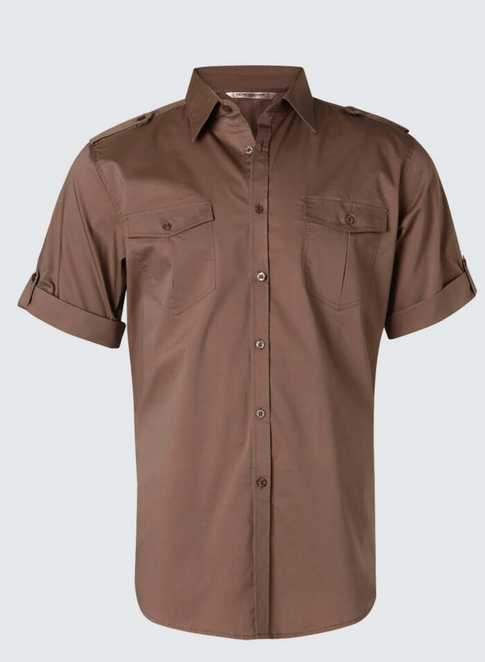M7911 Men's Short Sleeve Military Shirt
