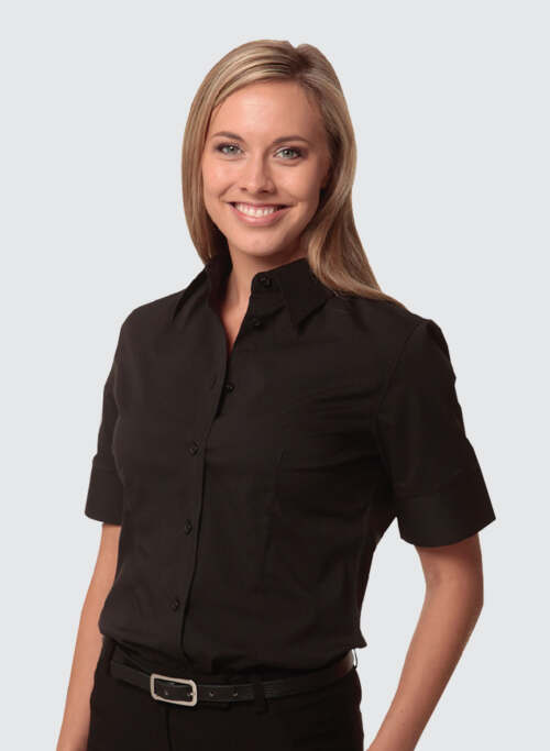 M8020S Women's Cotton/Poly Stretch Sleeve Shirt