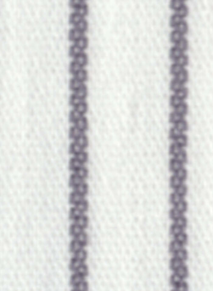 M8200L Women's Ticking Stripe Long Sleeve Shirt