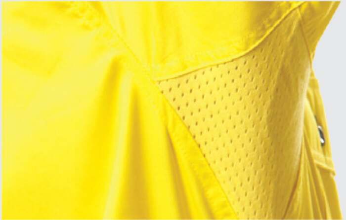 SW58 Hi-Vis Two Tone Cool-Breeze Long Sleeve Cotton Work Shirt