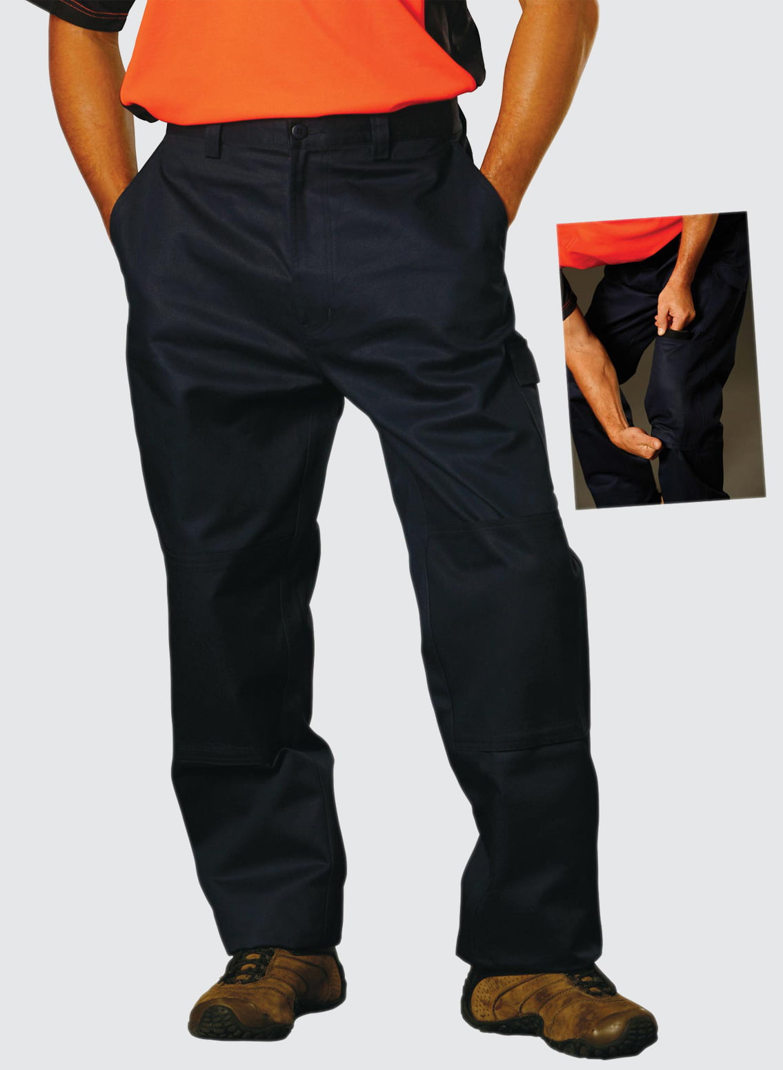 Heavy Satin Easy Fit Cargo Trousers – Genes Online Store