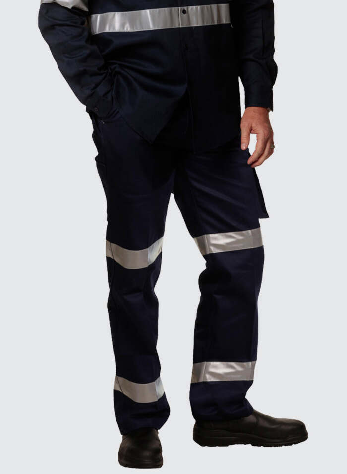 WP07HV PRE-SHRUNK DRILL PANTS WITH 3M TAPES Regular Size