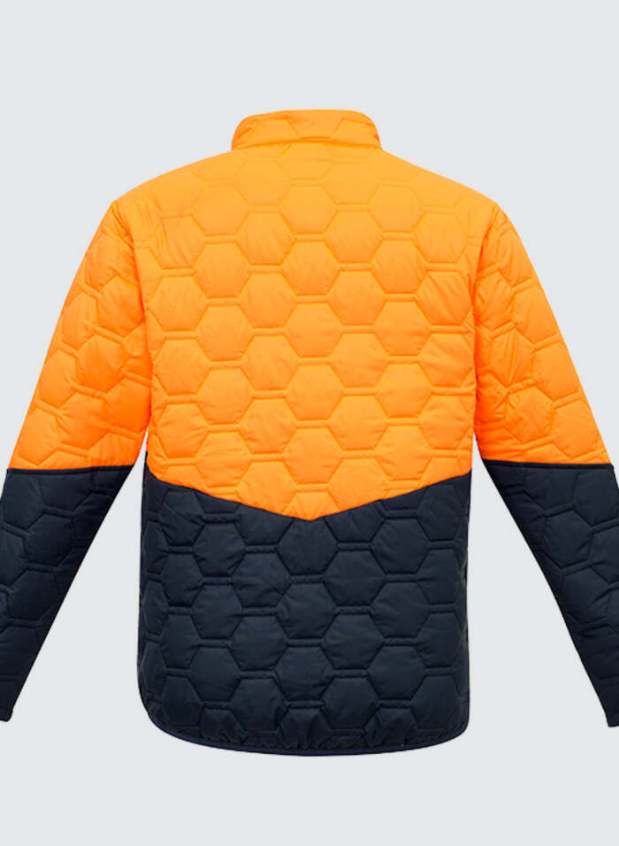 ZJ420 Unisex Hexagonal Puffer Jacket