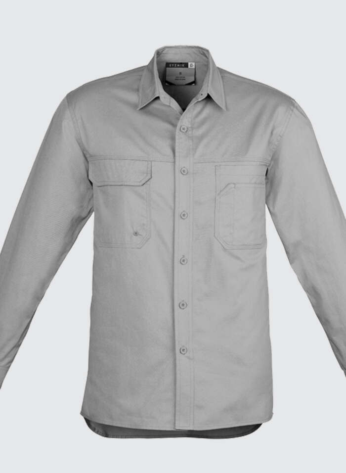 ZW121 Mens Lightweight Tradie Shirt - Long Sleeve
