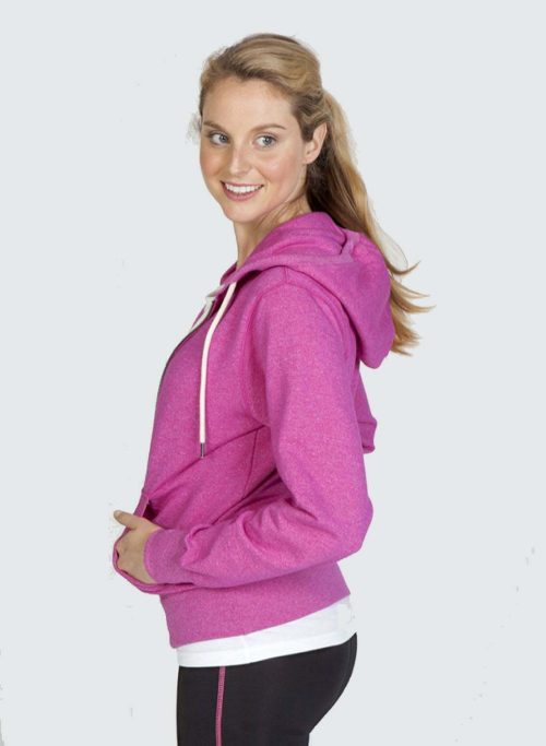 FZ75UN Ladies/Junior Greatness Heather Zip Hoodie