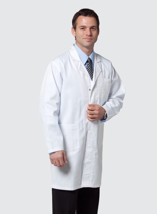 M7632 Unisex Long Sleeve Lab Coat