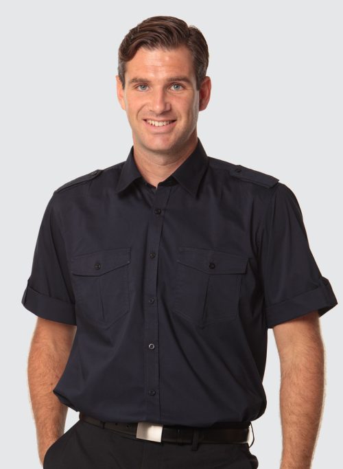 M7911 Men's Short Sleeve Military Shirt