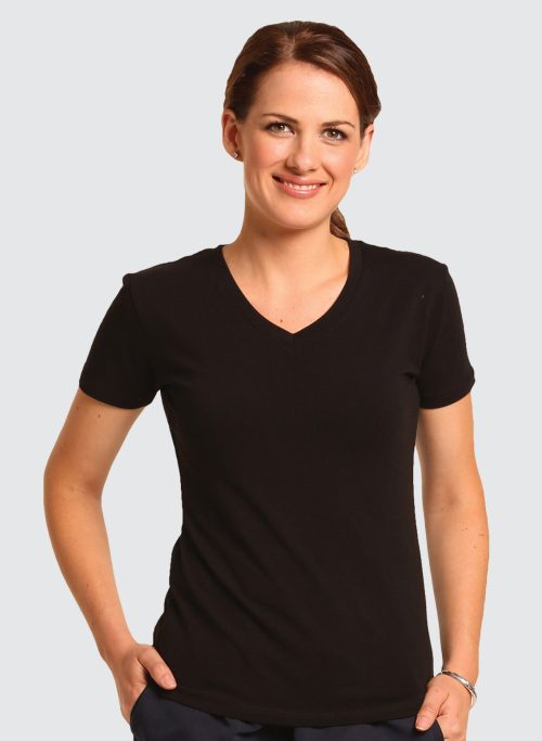 TS04A STRETCH SHORT SLEEVE TEE Ladies'