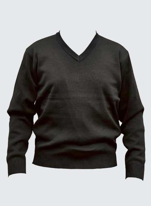 WJ01 V Neck Wool/Acrylic Knit Jumper