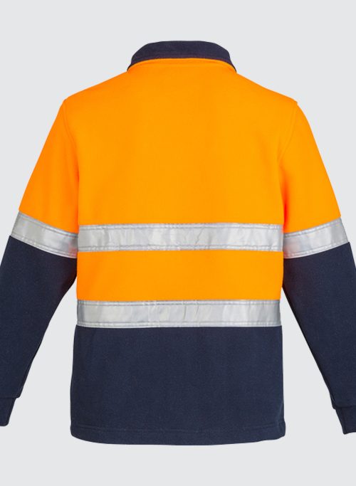 ZT461 Mens Hi Vis Fleece Jumper - Hoop Taped