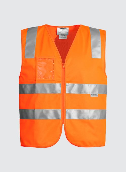 ZV998 Unisex Hi Vis Full Zip Vest